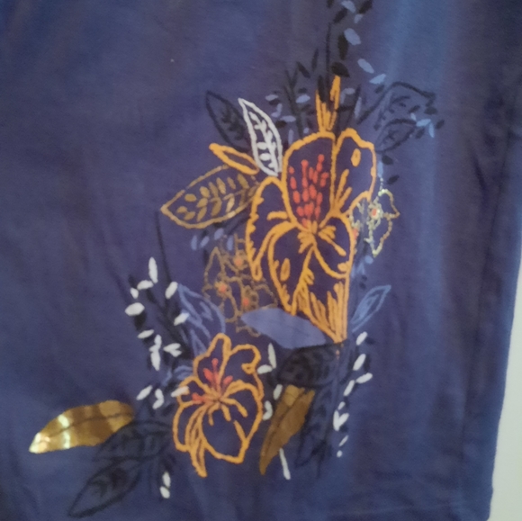 NWT Nordstorm fitted t-shirt flutter sleeve - Picture 4 of 7